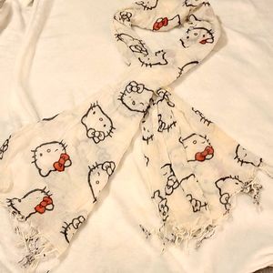 Vintage hello kitty long scarf